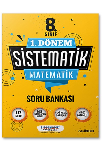 8.Sınıf 1.Dönem Matematik Soru Bankası Sistematik Yayınları - 110.00 TL