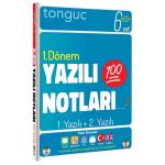 6. Sınıf Yazılı Notları 1. Dönem 1 Ve 2. Yazılı Konu Özetli  Tonguç Yayınları