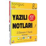 8. Sınıf Yazılı Notları 2. Dönem 1. Yazılı Konu Özetli  Tonguç Yayınları