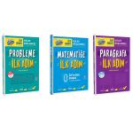 Kolay Başlangıç Matematiğe  Paragrafa  Probleme İlk Adım Soru Bankası Seti 3 Kitap