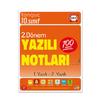 10. Sınıf Yazılı Notları ve Denemeleri 2. Dönem 1 ve 2. Yazılı 2 KİTAP - Tonguç Yayınları