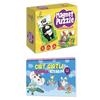 2+ Yaş Magnet Puzzle + Cırt Cırtlı Etkinlik Kitabım 2-4 Yaş - Yükselen Zeka