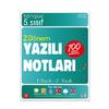 5. Sınıf Yazılı Notları ve Denemeleri 2. Dönem 1 ve 2. Yazılı 2 KİTAP - Tonguç Yayınları