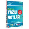 6. Sınıf Yazılı Notları 2. Dönem 1 Ve 2. Yazılı  Tonguç Yayınları