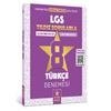 8. Sınıf LGS Türkçe 8 Deneme Yıldız Sorular Yayınları