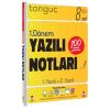 8. Sınıf Yazılı Notları 1. Dönem Ve 2. Dönem 1 Ve 2. Yazılı  Tonguç Yayınları