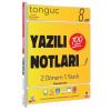 8. Sınıf Yazılı Notları 2. Dönem 1. Yazılı Konu Özetli  Tonguç Yayınları