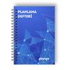 Mavi Işıklar Günlük Planlayıcı Defter - Daily Planner - Ders Çalışma Planlayıcı Defteri - Planlama D