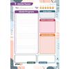 Sarı Suluboya Günlük Planlayıcı Defter - Daily Planner - Ders Çalışma Planlayıcı Defteri - Planlama