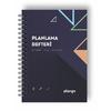 Siyah Lacivert Günlük Planlayıcı Defter - Daily Planner - Ders Çalışma Planlayıcı Defteri - Planlama